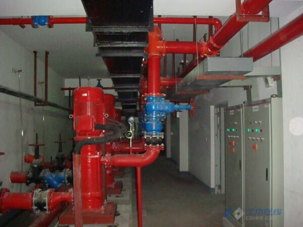 Fire fighting pump & piping